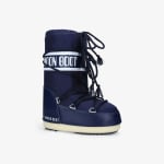 Фирменные зимние ботинки Icon Junior из нейлона 3-7 лет Moon Boot, темно-синий - фото 3