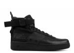 Nike SF AIR FORCE 1 MID TRIPLE BLACK