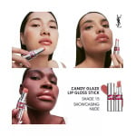 Блеск для губ Candy Glaze Yves Saint Laurent, цвет 15 SHOWCASING NUDE - фото 9