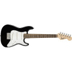 Электрогитара Squier Mini Strat Electric Guitar - Black with Laurel Fingerboard - фото