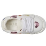 Кроссовки Kurt Geiger London Kids Mini Lane Love (Toddler), белый - фото 6