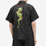 Рубашка Human Made Dragon Short Sleeve Shirt, черный - фото 3