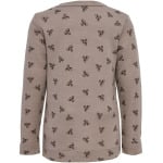 Футболка Hummel L/S Hmlvilmo Kinder, цвет fungi/major brown - фото 2