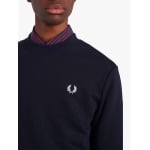 Толстовка с круглым вырезом Fred Perry, синий темно-синий 248 - фото 3