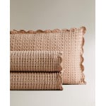 Детское покрывало Zara Home Waffle-knit, розовый - фото 2