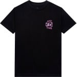 Футболка Anti Social Social Club x Fragment Precious Petals Tee 'Black/Pink', черный - фото