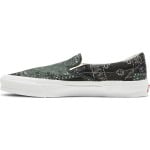 Кеды Vans Kith x Vault OG Classic Slip-On LX Bandana - Scarab, зеленый - фото 3