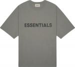 Футболка Fear of God Essentials T-Shirt 'Charcoal', серый - фото