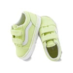 Кроссовки Vans Old Skool   V Toddler 'Glitter - Lime Sherbet', зеленый - фото 3