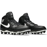 Кроссовки Jordan 1 Mid TD Cleat Black, черный - фото 8