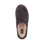 Тапочки Mens UGG Classic Slip-On Shaggy Suede Slipper, темно-серый - фото 2