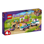 Конструктор LEGO Friends 41441 Тренировка лошади и прицеп для перевозки - фото