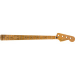 Подлинный гриф Fender из жареного клена Jazz Bass 9,5" кленовый C-образный гриф 099-0702-920 - фото 2