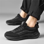 Кроссовки мужские Lifestyle Shoes Men Low-Top Aokang, цвет Black Gray - фото 19