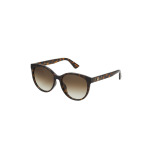 Солнцезащитные очки Gg Round Acetate Sunglasses Gucci, цвет havana brown - фото