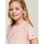 Рубашка с короткими рукавами Tommy Hilfiger "ESSENTIAL TEE S/S", с фирменным лейблом Tommy Hilfiger, цвет Soft Rose - фото 4