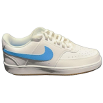 Кроссовки Nike Court Vision Low Skateboarding Shoes Men Low-top White/University Blue North Carolina White/Blue, белый/синий - фото 2