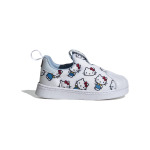 Кроссовки Adidas Hello Kitty X Superstar 360 I 'White Allover Print', белый/голубой - фото