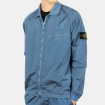 Куртка мужская Stone Island в стиле рубашки, синий - фото 3