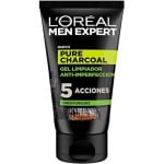 Paris Men Expert Pure Charcoal Очищающий гель для умывания 100 мл, L'Oreal - фото