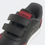 Кроссовки Adidas Sportswear "VS SWITCH 3 LIFESTYLE RUNNING HOOK AND LOOP STRAP", для малышей, цвет Core Black / Cloud White / Vivid Red - фото 8