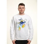 Толстовка DISNEY CLASSIC MICKEY SPLATTER DONALD Disney, белый - фото