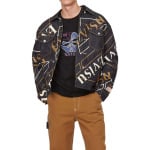 Джинсовая куртка мужская многоцветная Evisu, цвет Multicolor - фото 3