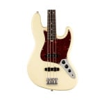 Басс гитара Fender American Professional II Jazz Bass - Olympic White w/ Rosewood FB - фото 3