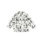 Stella McCartney Kids куртка из искусственного меха, белый - фото