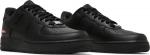 Nike air force 1 supreme black deals