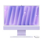 Моноблок Apple iMac 24" М4 (2024), 8 CPU/8 GPU, 16ГБ/1 ТБ, No Ethernet, Purple, английская клавиатура - фото