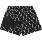 Шорты Off-White Broken Fence Swim Shorts 'Black/White', черный - фото 2