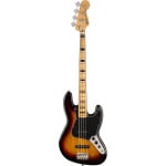 Электрогитара Squier Classic Vibe '70s Jazz Bass, кленовый гриф, 3 тона Sunburst - фото 3