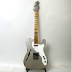 Fender Custom Shop LTD 60's Telecaster Thinline Relic - Silver Sparkle - фото 4