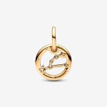 Шарм Pandora Taurus Zodiac Dangle, золото - фото 2