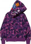 Camo hot sale shark hoodie