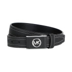 Ремень Michael Kors Mens Leather, черный - фото