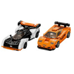 Конструктор LEGO 2 в 1 Гоночные автомобили McLaren Solus GT & F1 LM, 581 деталь - фото 4