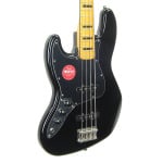 Гитара Fender Squier Classic Vibe '70s Jazz Bass для левой руки, кленовый гриф, черный - фото 6