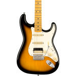 Модифицированная электрогитара Fender JV Stratocaster 50-х годов HSS с кленовой накладкой, 2 цвета Sunburst - фото