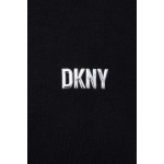 Хлопковая рубашка Dkny с длинными рукавами DKNY, черный - фото 4