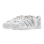 Adidas originals Superstar Series Обувь для скейтбординга унисекс, Silver - фото 4