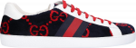 Gucci ace blue and red outlet