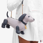 Сумка кросс-боди Thom Browne Mini Hector Wovebn Chain, мультиколор - фото 5