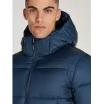 Куртка Calvin Klein для активного отдыха "HOODED QUILT PUFFER MW", с капюшоном и нашивкой с логотипом, цвет Ink - фото 3