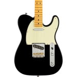 Электрогитара Fender American Professional II Telecaster с кленовым грифом, черная - фото