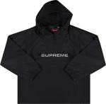 Supreme heavy nylon anorak black top