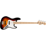 Squier Affinity Series Jazz Bass White Pickguard 3-Color Sunburst - фото 2