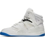 Кроссовки Gucci Basket High Sneaker White Blue, белый - фото 3