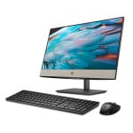 Моноблок HP Zhan 99, 23.8", 32Гб/1Тб, Core i3-12100, UHD Graphics, черный/серый, английская клавиатура - фото